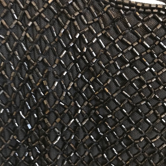 Crop cocktail, beaded top - Picture 2 of 3